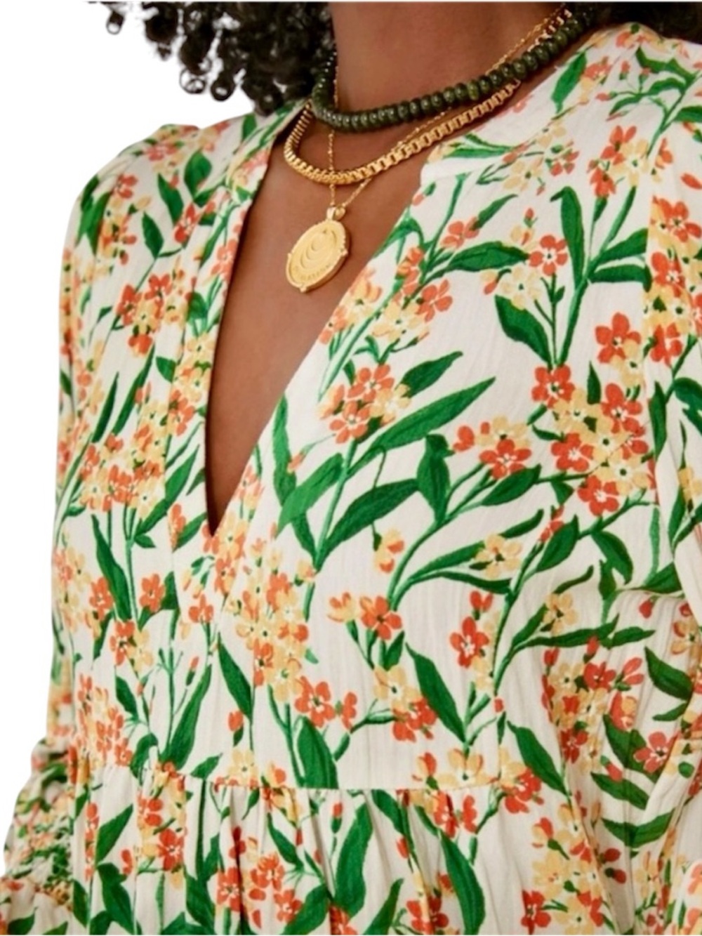 Pomander Place/Tuckernuck Bermuda Blossom Kenzo Mini Dress - Picture 2 of 9